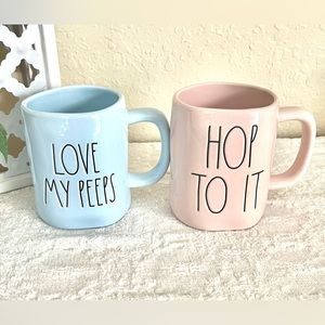 Rae Dunn Easter Coffee Mugs